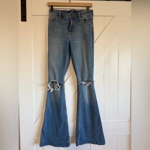Hollister High-Rise Vintage Flare Soft Stretch Jeans Size 7 Long (28x34)